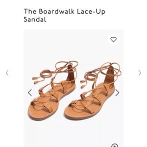 Madewell Lace up Sandal